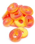 Trolli Peachie O's Peach Gummy Rings: 5LB Bag - Candy Warehouse