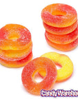 Trolli Peachie O's Peach Gummy Rings: 5LB Bag - Candy Warehouse