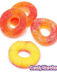 Trolli Peachie O's Peach Gummy Rings: 5LB Bag - Candy Warehouse