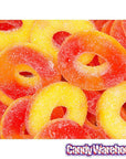 Trolli Peachie O's Peach Gummy Rings: 5LB Bag - Candy Warehouse