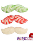 Trolli Santa & Elves Gummy Mustache Candy: 40-Piece Bag