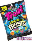 Trolli Sour Brite Blasts Gummy Juicy Exploding Candy Cubes: 3LB Box - Candy Warehouse