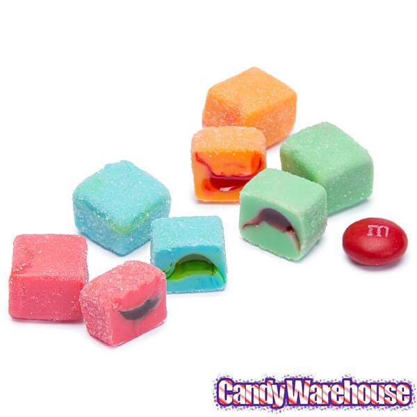 Trolli Sour Brite Blasts Gummy Juicy Exploding Candy Cubes: 3LB Box - Candy Warehouse