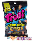 Trolli Sour Brite Crawler Gummy Eggs: 3LB Box