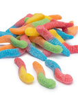 Trolli Sour Brite Crawlers Gummy Worms: 5LB Bag