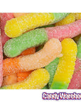 Trolli Sour Brite Crawlers Gummy Worms Candy - Tropical: 3.75LB Box