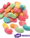 Trolli Sour Brite Crawlers Gummy Worms in Halloween Skull - Candy Warehouse