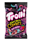 Trolli Sour Brite Crawlers Gummy Worms - Very Berry: 7.2-Ounce Bag - Candy Warehouse