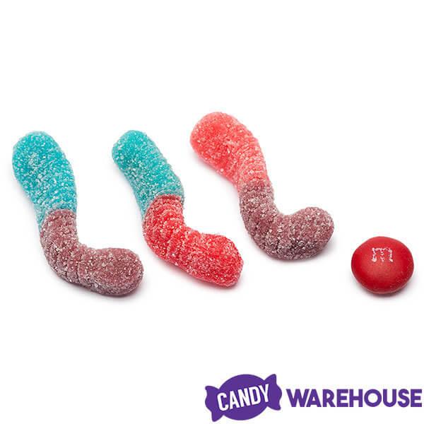 Trolli Sour Brite Crawlers Gummy Worms - Very Berry: 7.2-Ounce Bag - Candy Warehouse