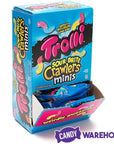 Trolli Sour Brite Crawlers Minis Gummy Worms 2-Ounce Candy Packs: 24-Piece Box - Candy Warehouse