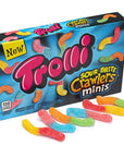 Trolli Sour Brite Crawlers Minis Gummy Worms 3.5-Ounce Packs: 12-Piece Box