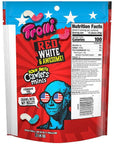 Trolli Sour Brite Crawlers Minis Gummy Worms - Red, White, and Awesome: 9-Ounce Bag - Candy Warehouse