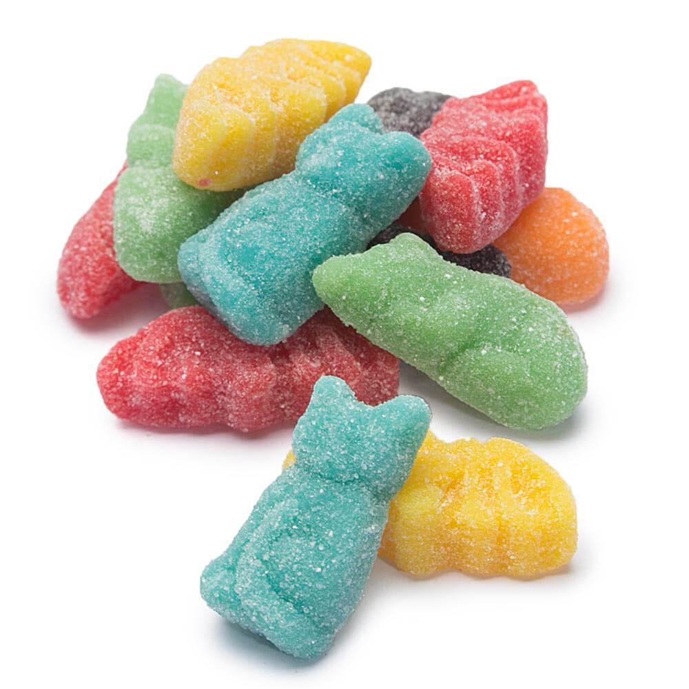 Trolli Sour Brite Gummy Bats, Cats, and Rats: 3LB Box - Candy Warehouse