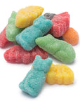 Trolli Sour Brite Gummy Bats, Cats, and Rats: 3LB Box