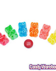 Trolli Sour Brite Gummy Bears Candy: 5LB Bag - Candy Warehouse