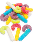 Trolli Sour Brite Mini Canes Jelly Candy Canes: 9-Ounce Bag