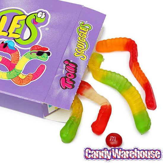 Trolli Squiggles Gummy Worms 4-Ounce Theater Boxes: 12-Piece Case ...