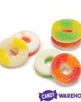 Trolli Tropic O's Assorted Gummy Rings Candy: 3LB Box