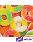 Trolli Tropic O's Assorted Gummy Rings Candy: 3LB Box