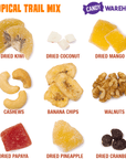 Tropical Fruit and Nut Mix: 48-Ounce Bag - Candy Warehouse