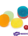 Truly Fruit Soft Jell Candy Discs: 100-Piece Tub