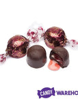 Turin Brandy Liquor Filled Dark Chocolate Cherries: 20-Piece Tube - Candy Warehouse