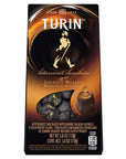 Turin Johnnie Walker Liquor Filled Dark Chocolates: 12-Piece Case