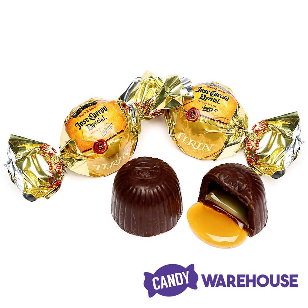 Turin Jose Cuervo Tequila Liquor Filled Chocolates: 20-Piece Tube - Candy Warehouse