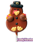 Turkey Lollipops: 24-Piece Box - Candy Warehouse