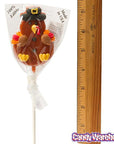 Turkey Lollipops: 24-Piece Box - Candy Warehouse