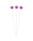 Twinkle Candy Star Lollipops - Purple: 120-Piece Bag - Candy Warehouse