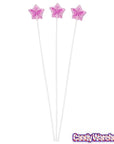 Twinkle Candy Star Lollipops - Purple: 120-Piece Bag - Candy Warehouse