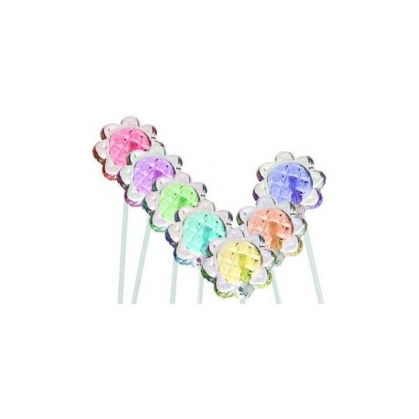 Twinkle Candy Sunflower Lollipops: 120-Piece Bag - Candy Warehouse