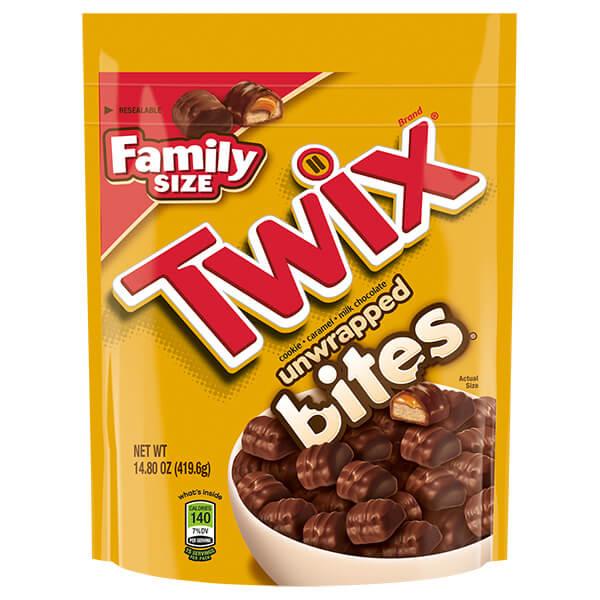 Twix Bites Candy: 14.8-Ounce Bag - Candy Warehouse