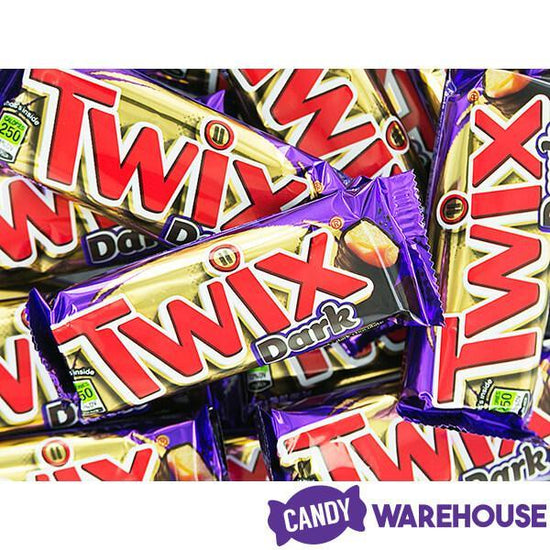 Twix Dark Chocolate Candy Bars: 36-Piece Box | Candy Warehouse