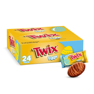 Twix Easter Eggs: 24-Piece Box - Candy Warehouse