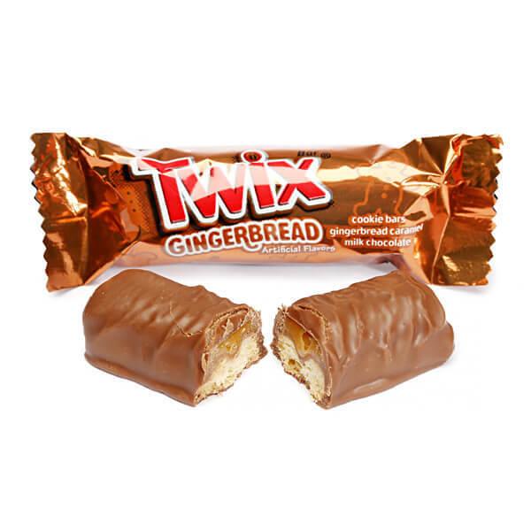 Twix Gingerbread Candy Bars: 10-Ounce Bag - Candy Warehouse