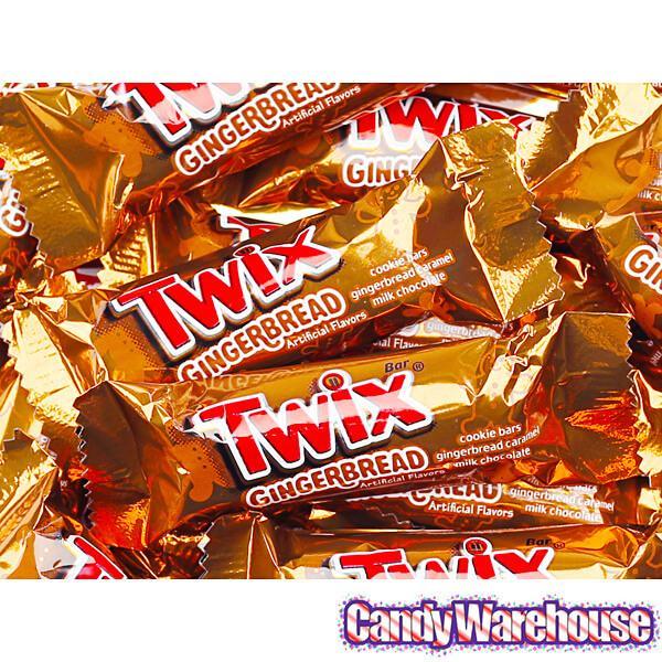 Twix Gingerbread Candy Bars: 10-Ounce Bag - Candy Warehouse