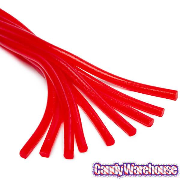 Twizzlers 2-Foot Cherry Pull-n-Peel Licorice Twists: 20-Piece Box - Candy Warehouse