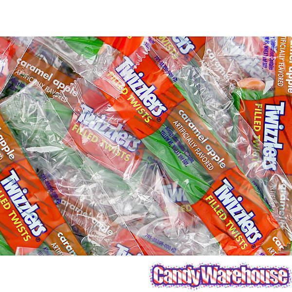 Twizzlers Caramel Apple Filled Licorice Twists: 20-Piece Bag - Candy Warehouse