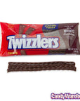 Twizzlers Chocolate Licorice Twists: 12-Ounce Bag - Candy Warehouse