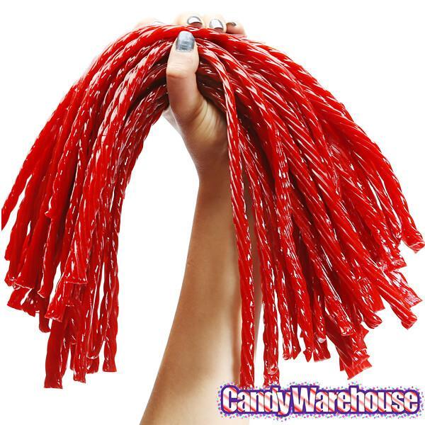 Twizzlers Extra Long Strawberry Licorice Twists: 40-Piece Bag - Candy Warehouse