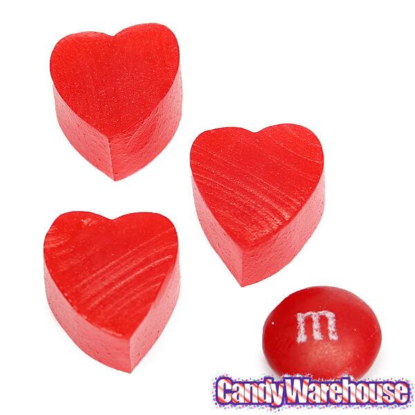 Twizzlers Heart Shaped Strawberry Nibs Candy: 2LB Bag - Candy Warehouse