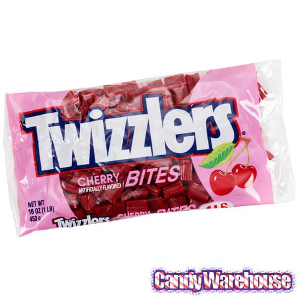 Twizzlers Licorice Bites - Cherry: 16-Ounce Bag - Candy Warehouse