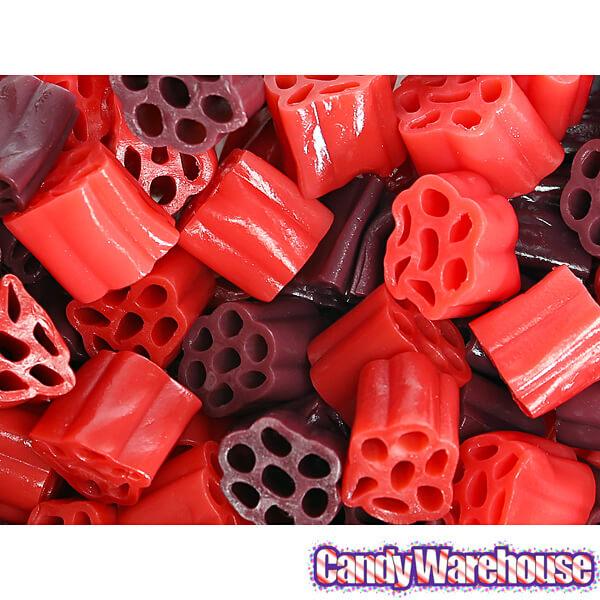 Twizzlers Licorice Bites - Cherry, Black Raspberry and Strawberry: 10-Ounce Bag - Candy Warehouse