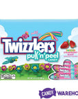 Twizzlers Strawberry Blast Pull-n-Peel Licorice Twists: 10.12-Ounce Bag - Candy Warehouse