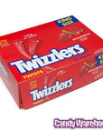 Twizzlers Strawberry Licorice Twists King Size Packs: 15-Piece Box - Candy Warehouse