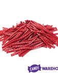 Twizzlers Strawberry Licorice Twists - Unwrapped: 5LB Tub