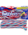 Twizzlers USA Pull-n-Peel Licorice Twists: 12-Ounce Bag - Candy Warehouse