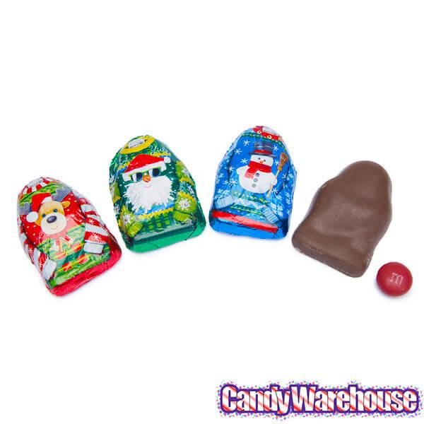 Ugly Sweater Foiled Chocolate Double Crisp Candy: 4LB Bag